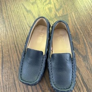 Janie & Jack kids driving loader blue. Navy